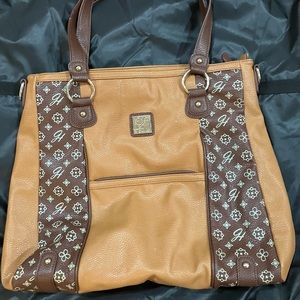 Large Jose Hess leather bag